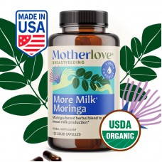 MotherLove More Milk Moringa (60 Capsules / 120 Capsules) | Made in USA | Organic MotherLove More Milk Moringa (60 Capsules / 120 Capsules) | Made in USA | Organic